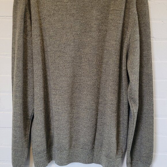 John Ashford Italian Merino Wool Mock Neck Sweater Men's L - Picture 5 of 5